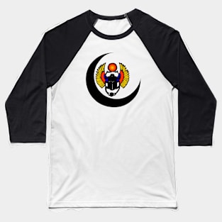 Crescent and Scarab Baseball T-Shirt